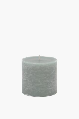 Rain Pillar Candle, 7x7,5cm