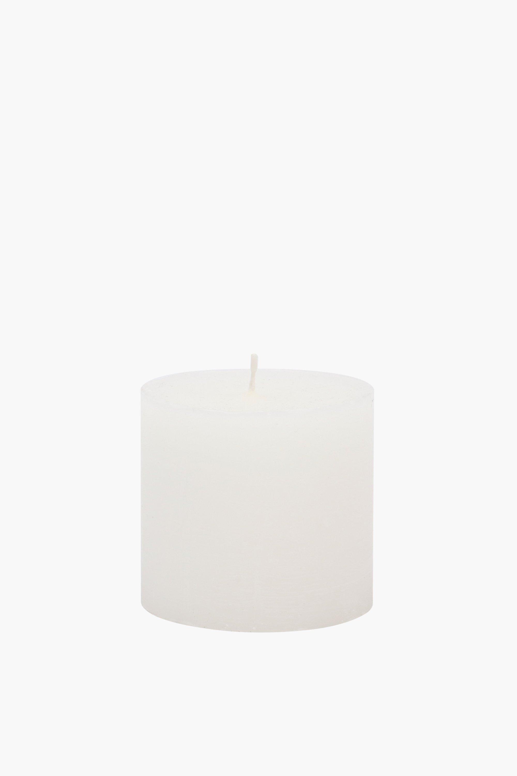 Vanilla Pillar Candle, 7x7,5cm