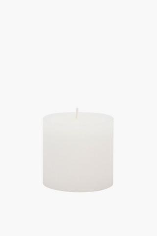 Vanilla Pillar Candle, 7x7,5cm