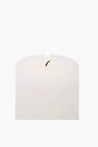Vanilla Pillar Candle, 7x7,5cm