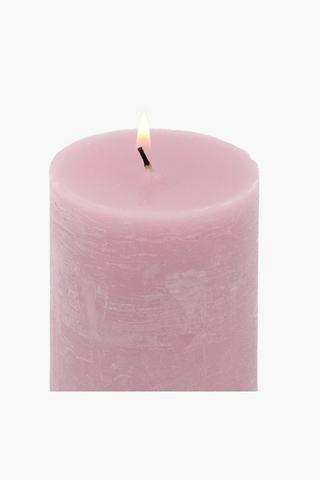 Blossom Pillar Candle, 7,5x14cm