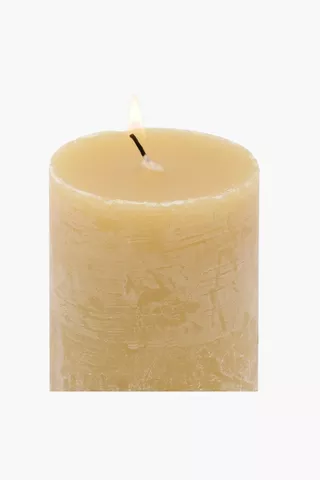 Bergamot Pillar Candle, 7,5x14cm