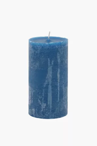 Ocean Pillar Candle, 7,5x14cm
