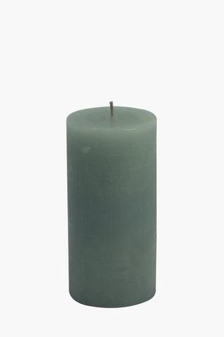 Rain Pillar Candle, 7,5x14cm