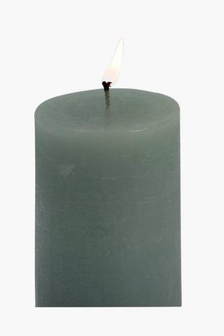 Rain Pillar Candle, 7,5x14cm