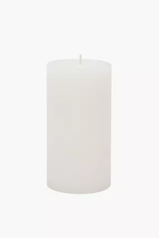 Vanilla Cream Pillar Candle, 7,5x14cm