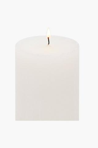 Vanilla Cream Pillar Candle, 7,5x14cm