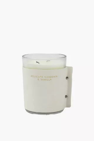 Gardenia And Vanilla Glass Candle