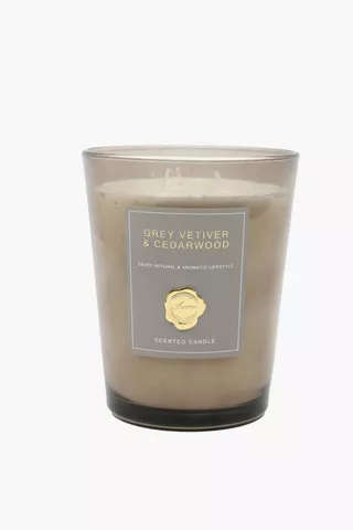 Cedarwood Multi-wick Glass Candle
