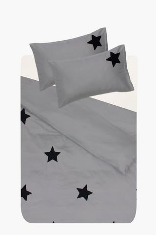 Soft Touch Tufted Star Duvet Cover Set