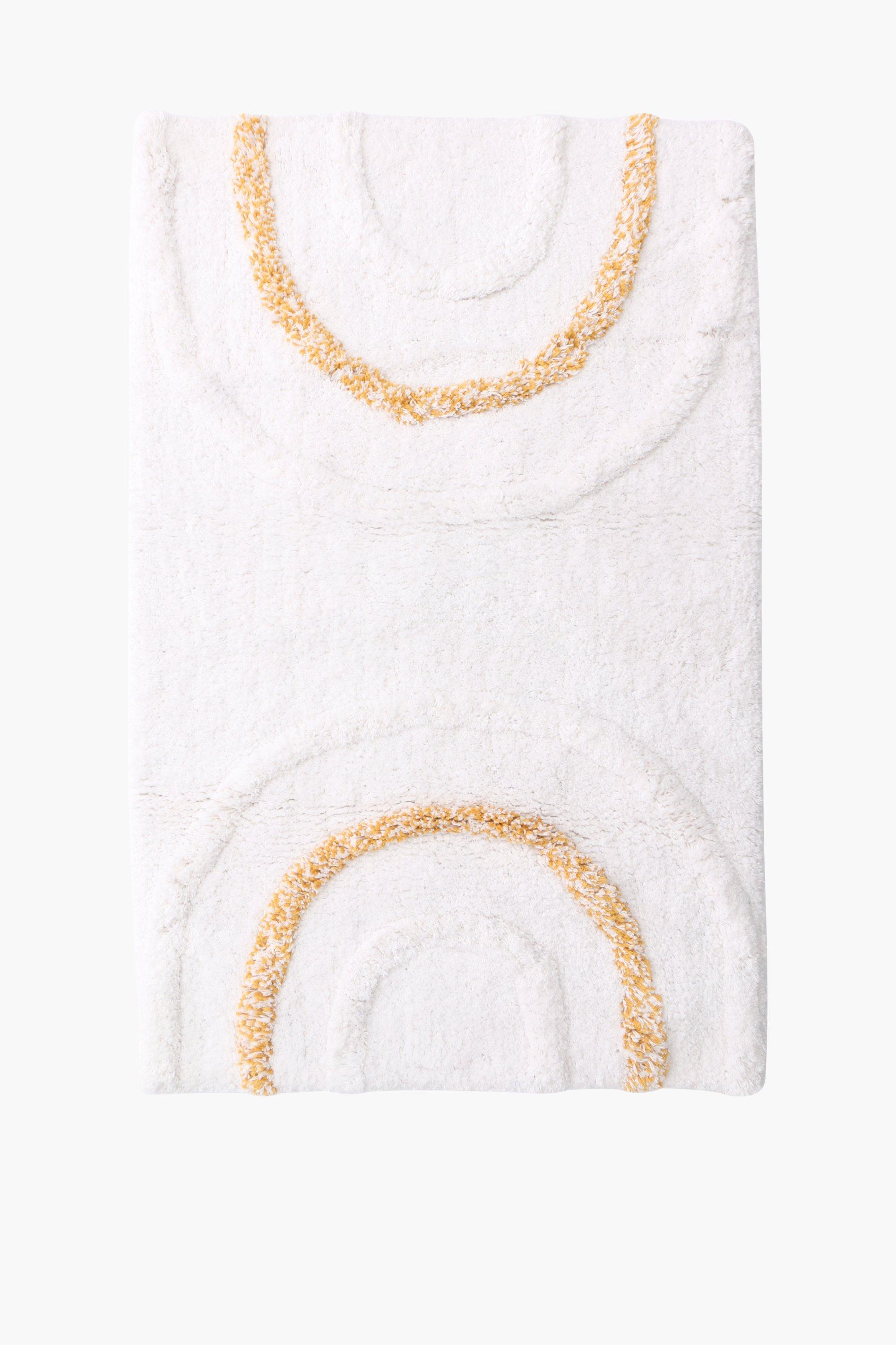 Tufted Arch Cotton Bath Mat