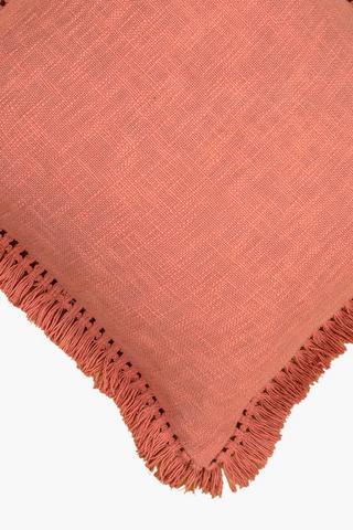 Edge Fray Scatter Cushion, 50x50cm