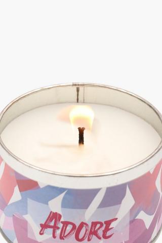 Adore Tin Candle, 8x5cm