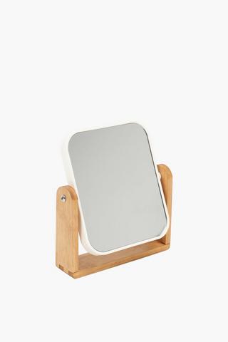 Swivel Bamboo Mirror