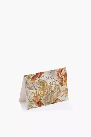 Floral Gift Card Mini