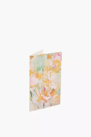 Pearl Floral Gift Card A6