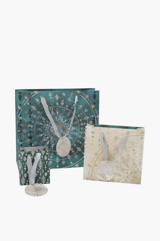 Floral Medallion Gift Bag Medium