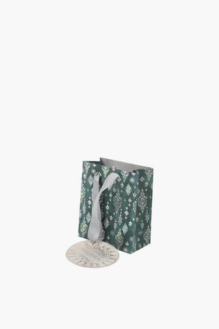 Floral Medallion Gift Bag Extra Small