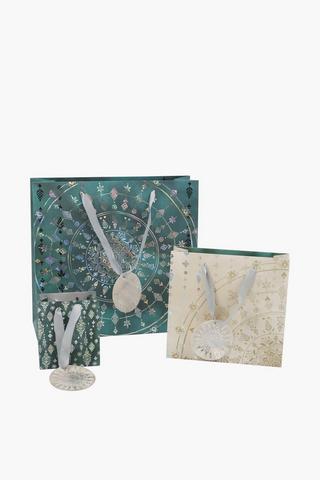 Floral Medallion Gift Bag Extra Small