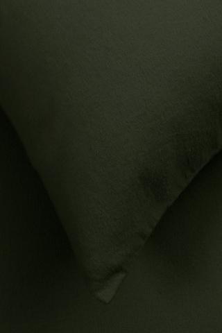 Winter Brushed Cotton Flannel 2 Pack Standard Pillowcase