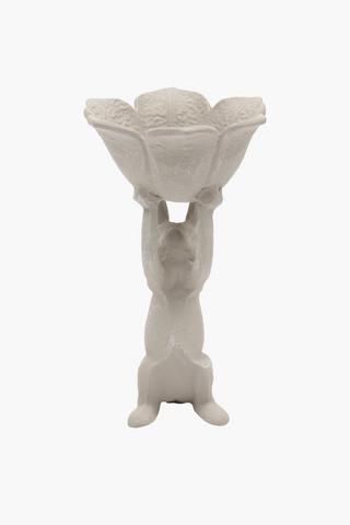 Bunny Bird Feeder, 15x23cm