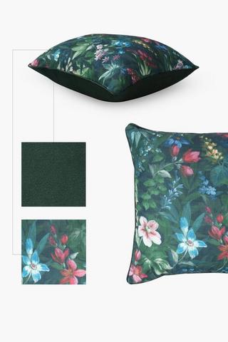 Premium Aubrey Floral Feather Scatter Cushion, 60x60cm