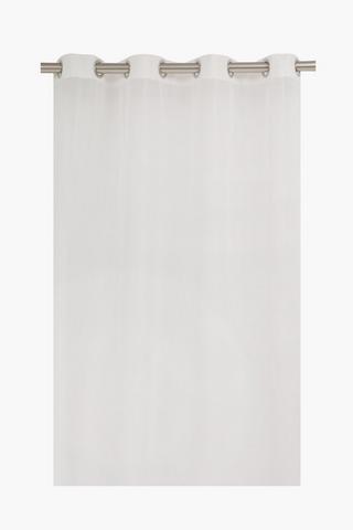Textured Ciaro Lined Eyelet Curtain, 140x225cm