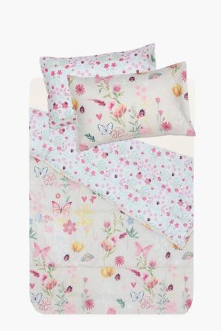 Soft Touch Emma Butterfly Reversible Comforter Set