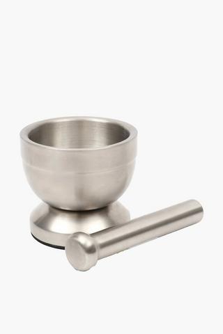 Stainless Steel Pestle And Mortar