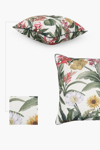 Premium Piper Floral Feather Scatter Cushion, 60x60cm