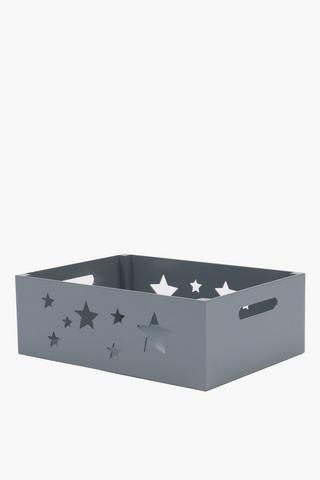 Star Wooden Crate Large