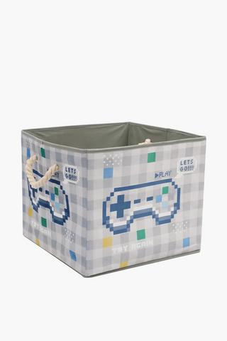 Foldable Gamer Toy Basket