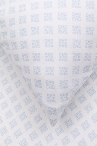 Winter Brushed Cotton Flannel Geometric Fitted Sheet Extra Length Extra Depth