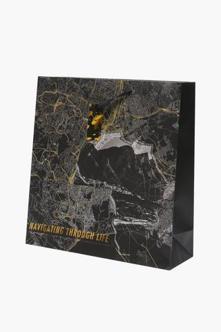 Map Gift Bag Extra Large