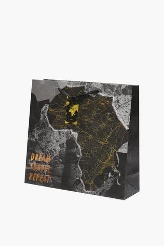 Map Gift Bag Large