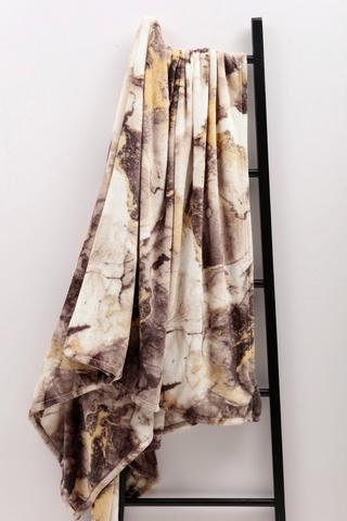 Super Plush Classic Marble Blanket, 200x220cm
