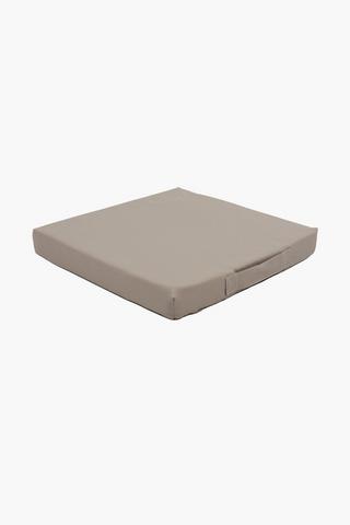 Plain Memory Foam Chair Pad, 40x40cm