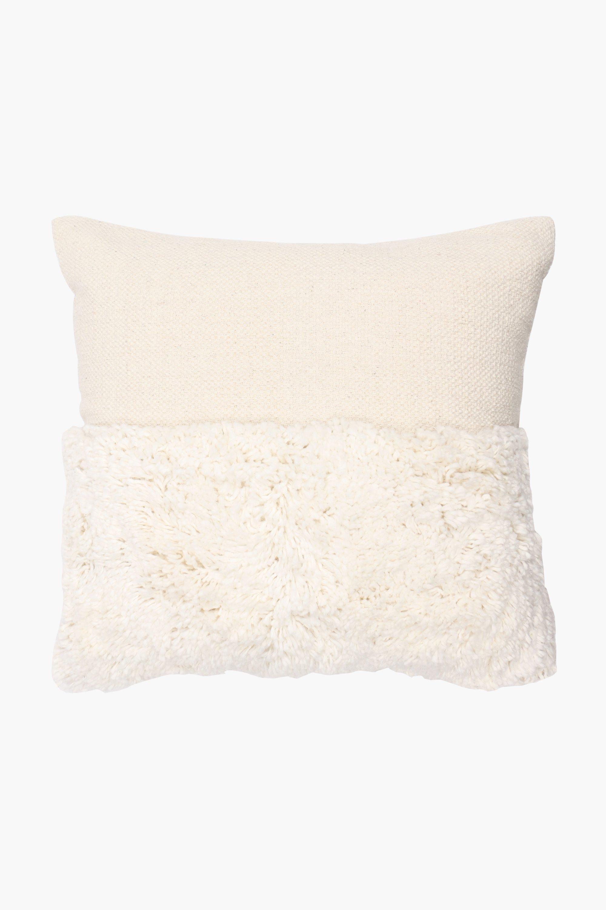 Textured Tufted Feather Scatter Cushion, 60x60cm