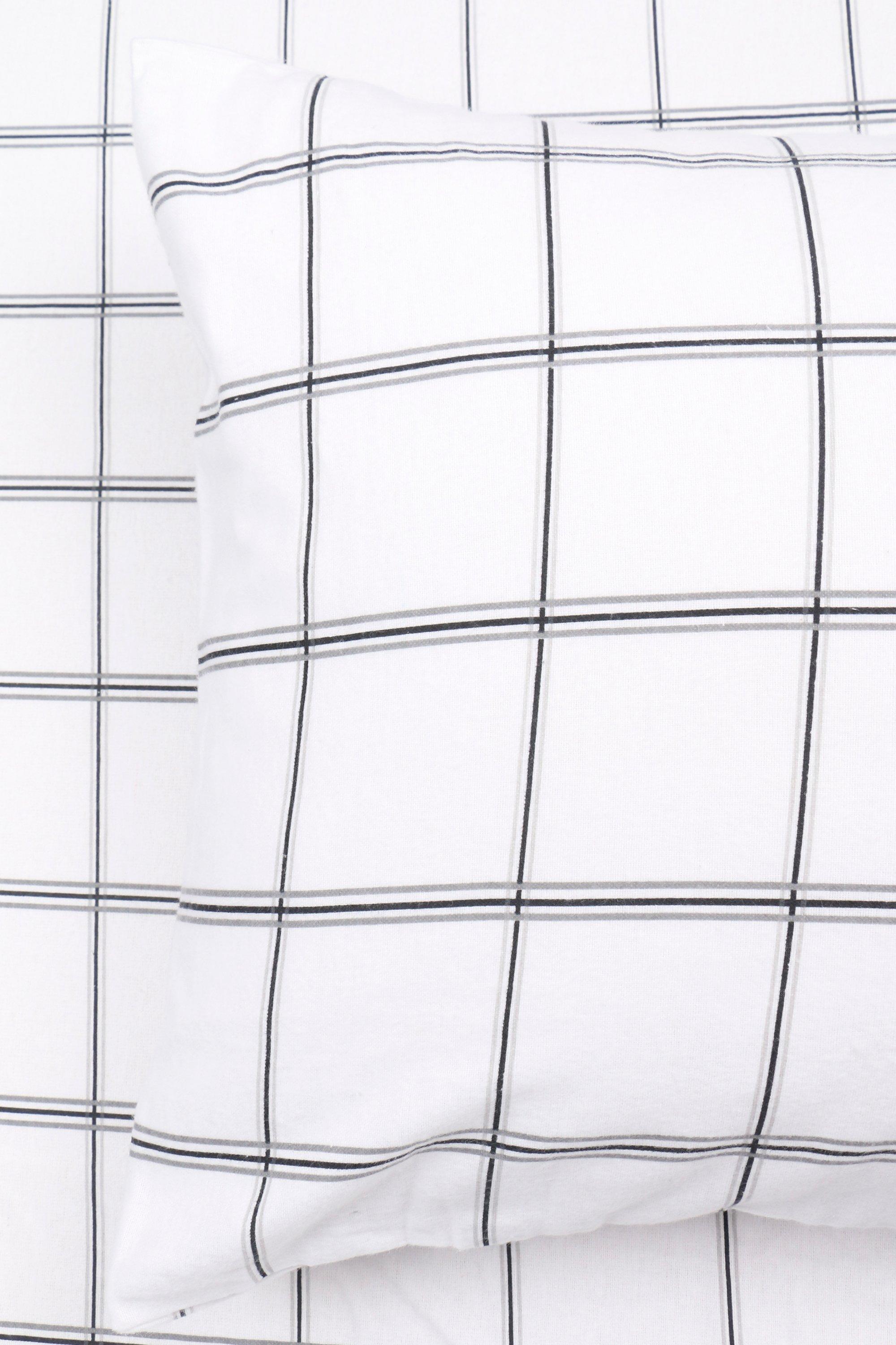 Winter Flannel Brushed Cotton 2 Pack Pillowcase