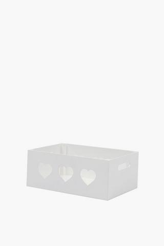Heart Wooden Crate Medium
