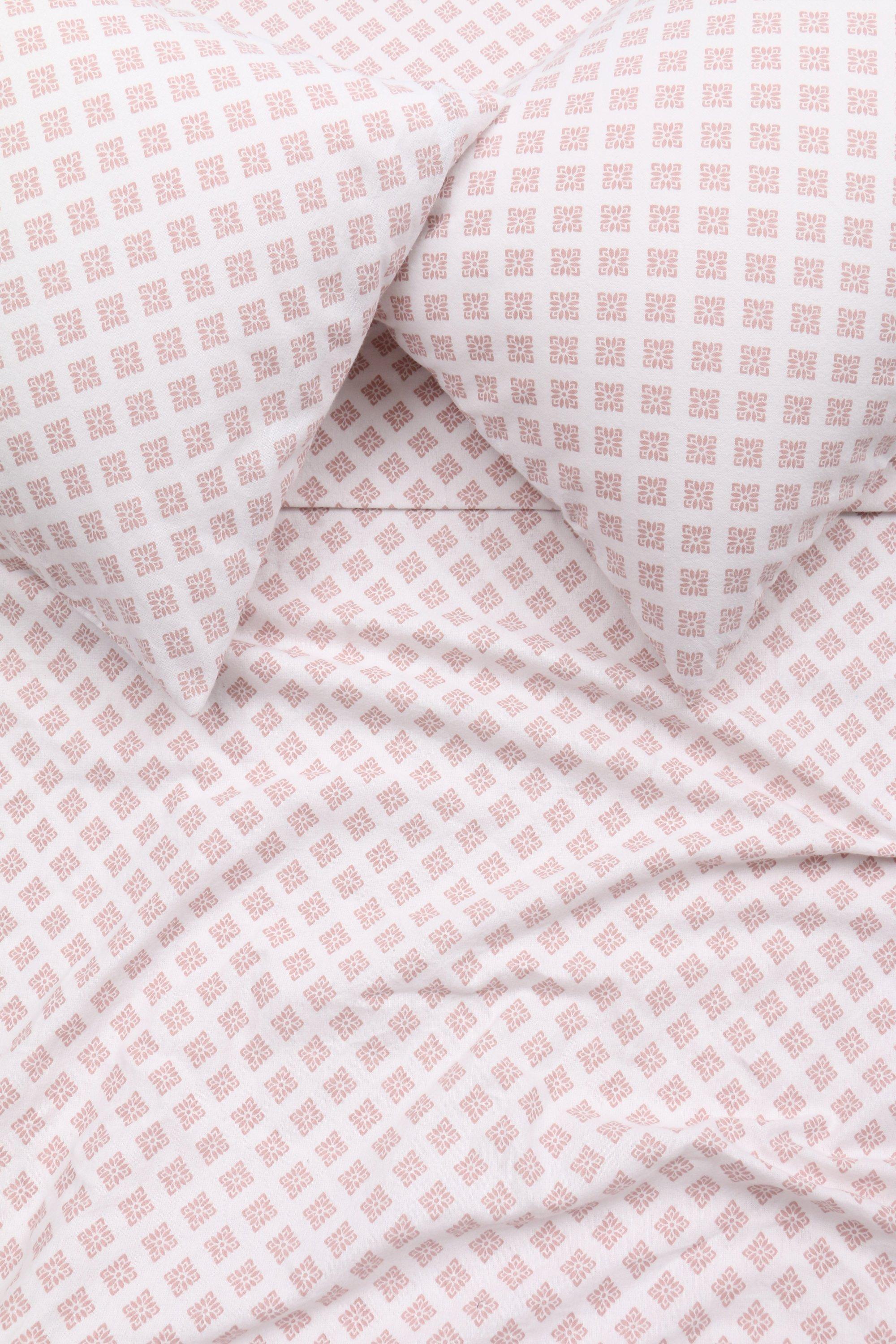 Winter Brushed Cotton Flannel Flat Sheet