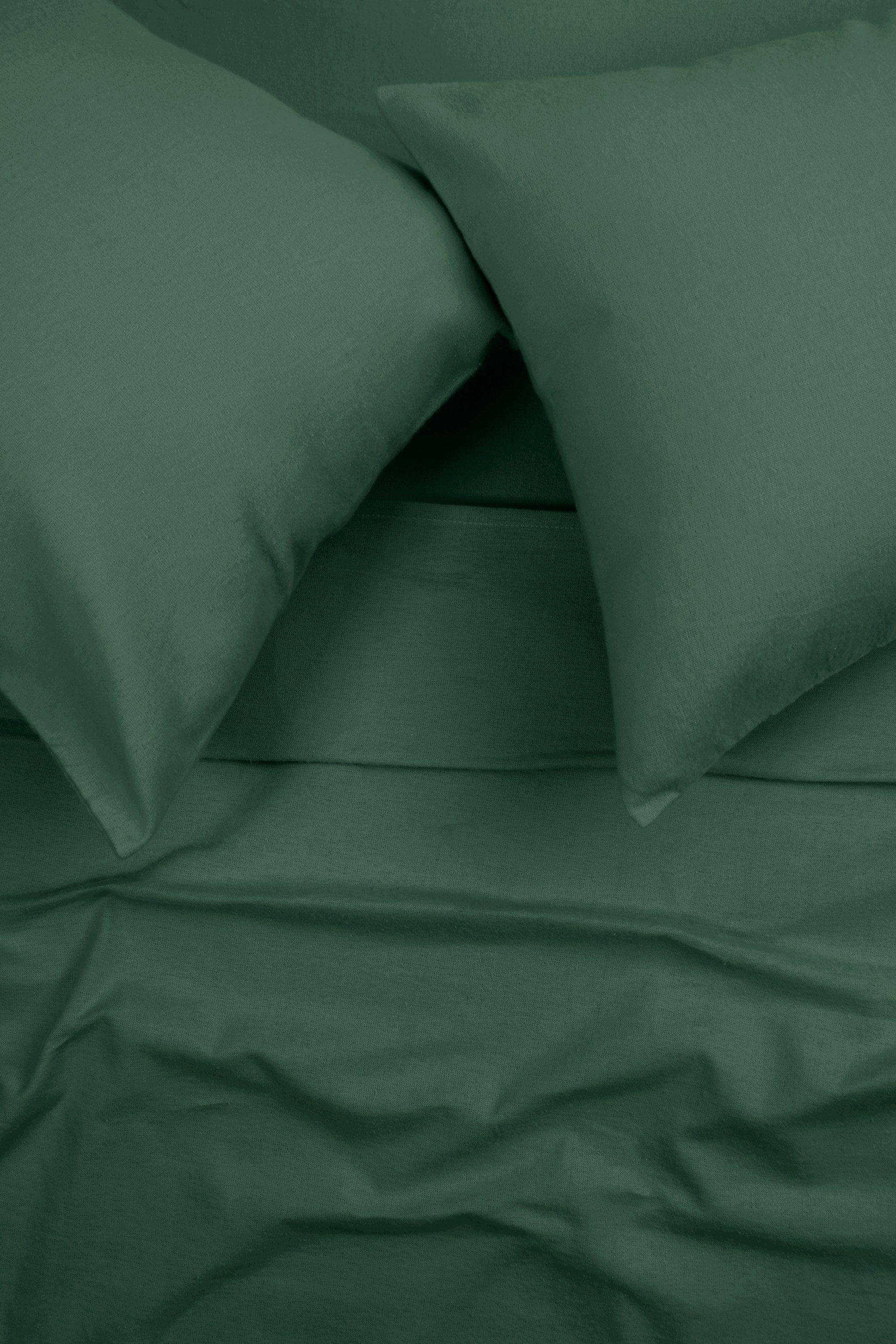 Winter Brushed Microfibre Flannel Fitted Sheet