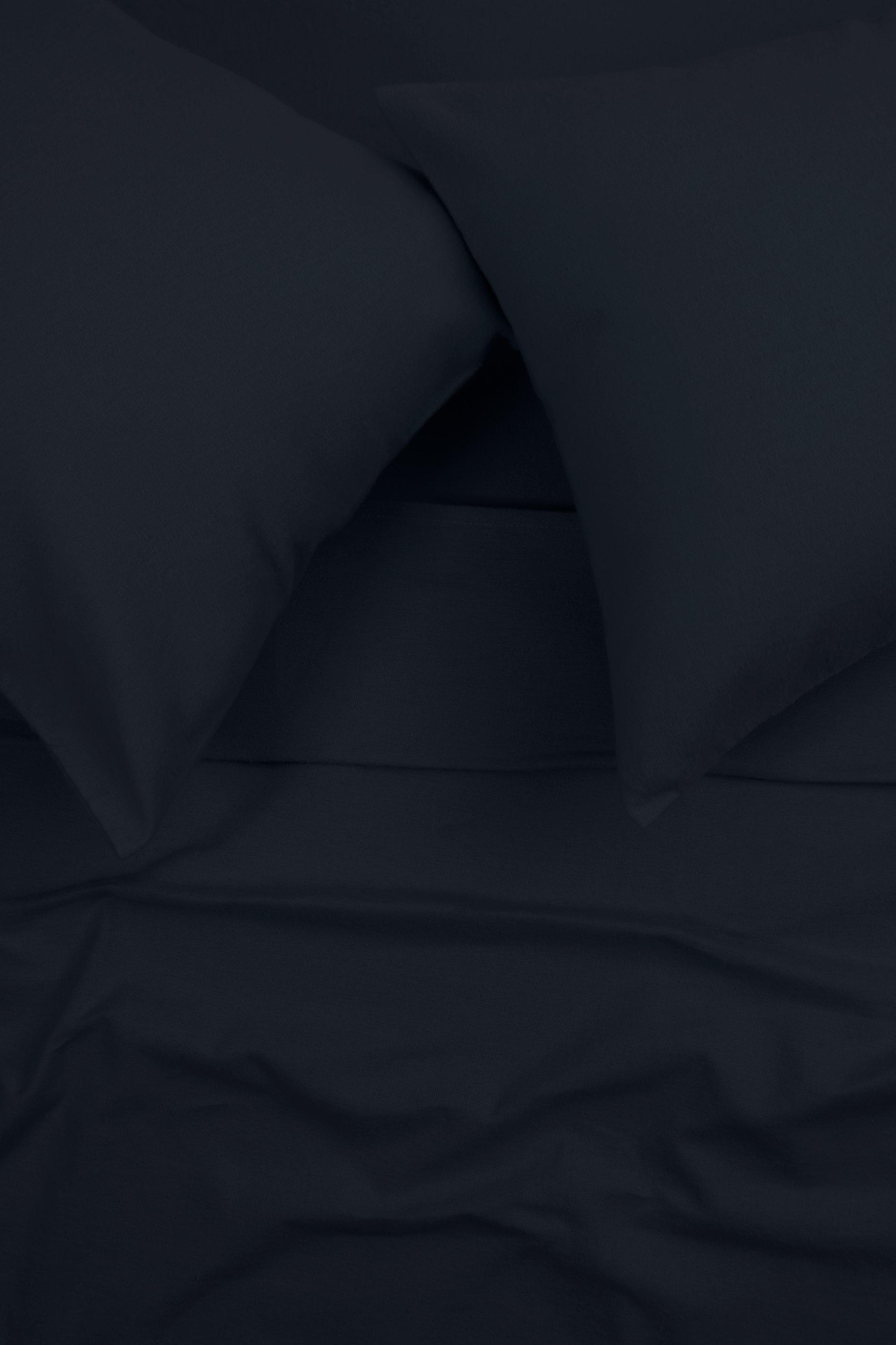 Winter Brushed Microfibre Flannel Fitted Sheet Extra Length Extra Depth