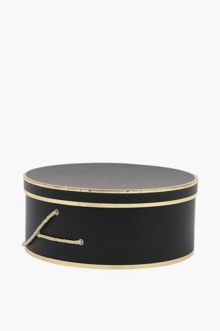 Cheap round hot sale hat boxes