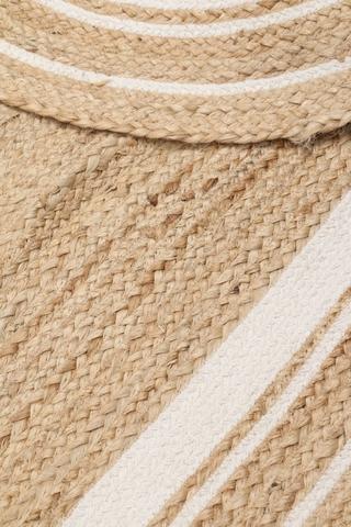 Jute Trim Oval Runner, 70x200cm