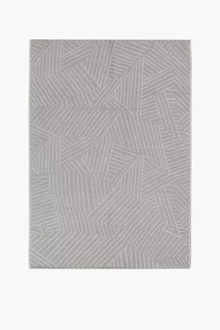 Patio Stripe Rug, 120x180cm