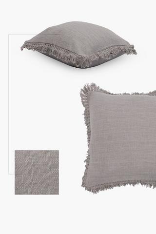 Edge Fray Scatter Cushion, 50x50cm