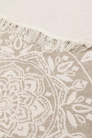 Printed Medallion Round Rug, 180cm