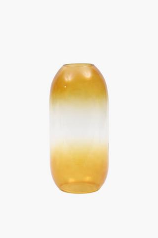 Amber Elegance Vase, 18x37cm