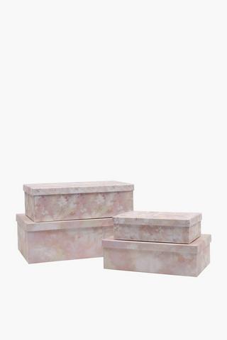Pearl Floral Storage Box Large